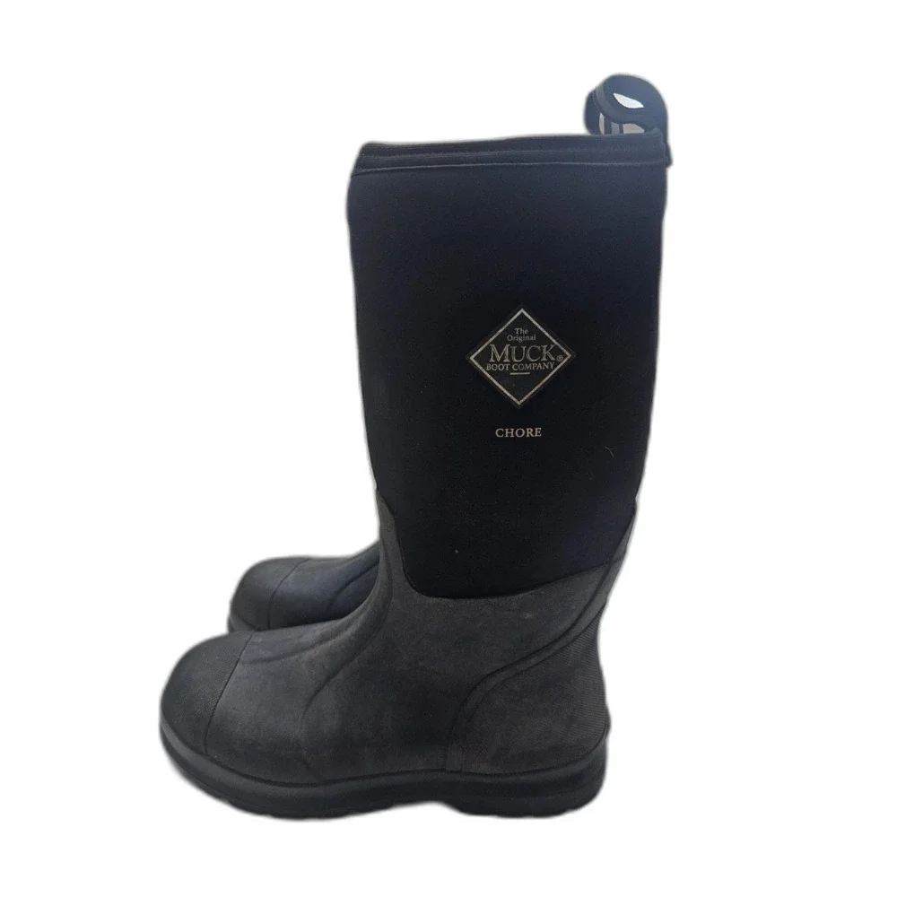 MUCK Boot Men's Chore High All Conditions Work Boot 11 Black